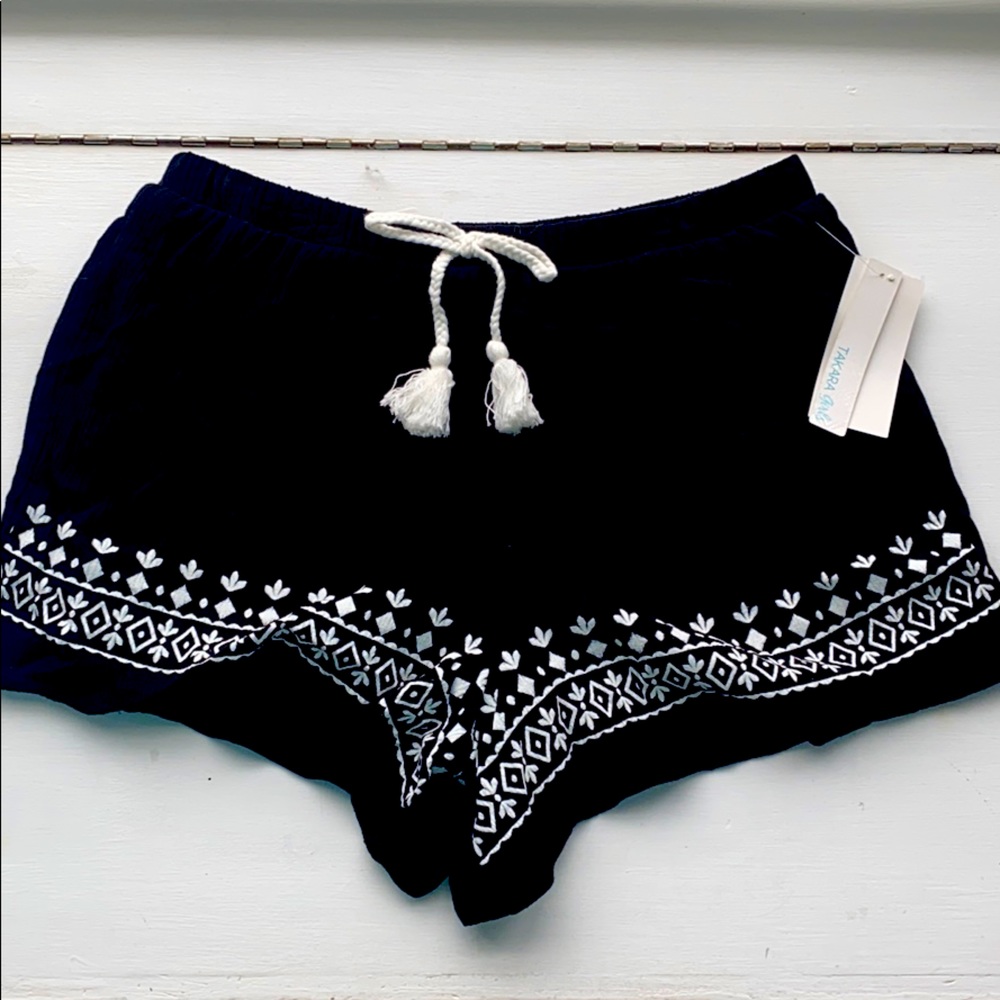 Black Takara girls shorts